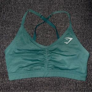 gymshark runched sports bra
